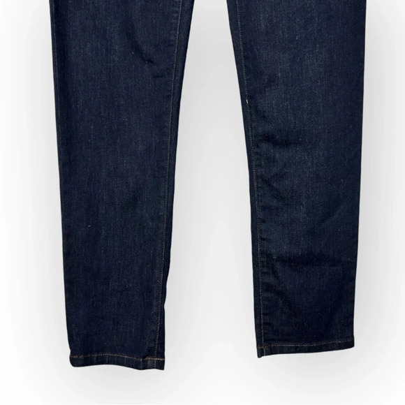 Eileen Fisher Petite Dark Wash Organic Cotton Skinny Jeans  10P - Picture 6 of 9